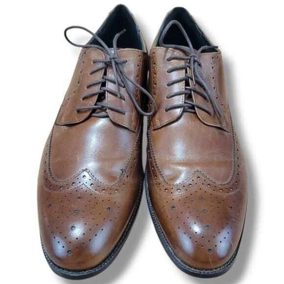 Stacy Adams Shoes Sz 13M Men\'s Wingtip Stacy Adams Garrison Oxford Shoes Leather main image 5